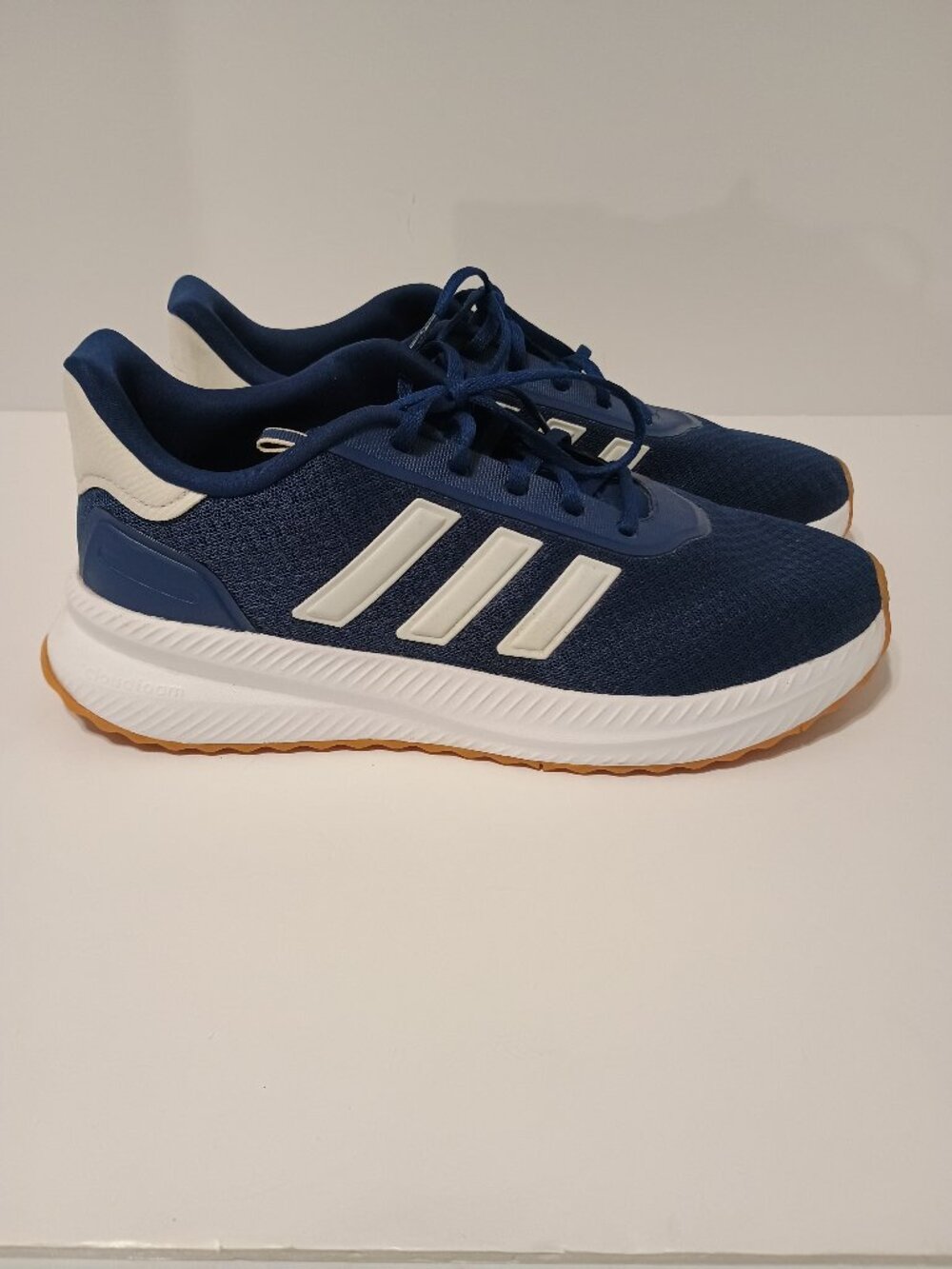 Adidas X_PLR Path Men’s 10.5 Dark Blue White Gum Cloudfoam Sneakers - Picture 2 of 8